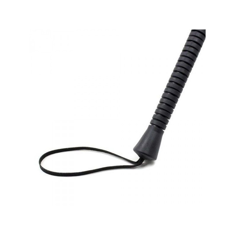 Leather whip with spikes