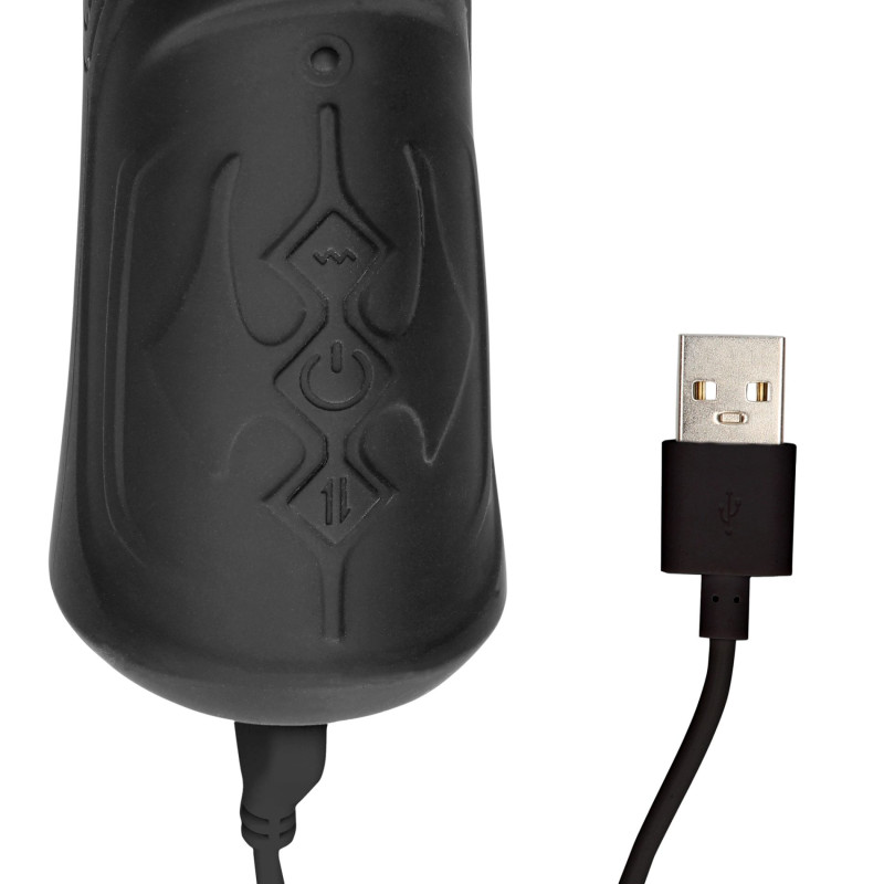 Hand Held Vibrating and Thrusting Sex Machine